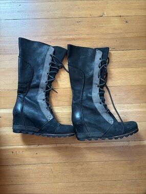 Sorel Joan of Arc Tall Lace Up Boots